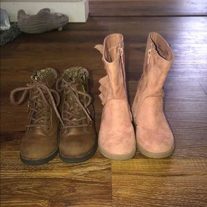 Toddler girl boot bundle size 9